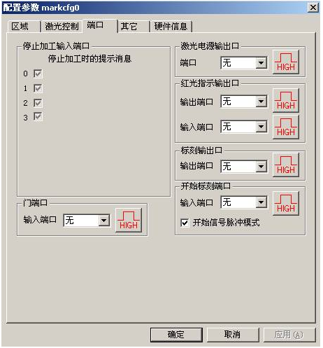激光打標(biāo)機端口參數(shù)  第1張